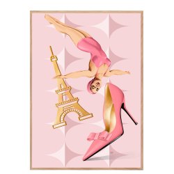Pink Shoe - Plakat