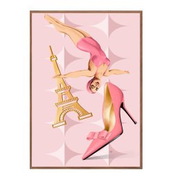 Pink Shoe - Plakat