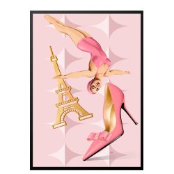 Pink Shoe - Plakat