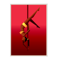 Poledanser. Martin Schwartz