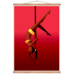 Poledanser. Martin Schwartz
