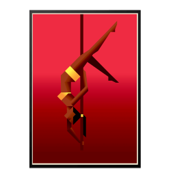 Poledanser. Martin Schwartz