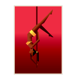 Poledanser. Martin Schwartz
