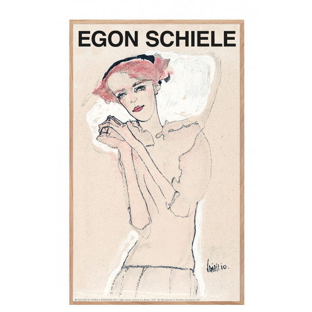 Egon Schiele. Portrt af en kvinde (nr. 1)