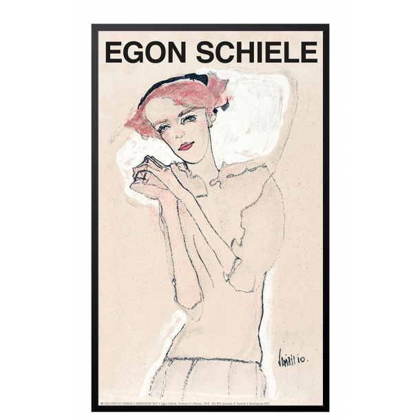 Egon Schiele. Portrt af en kvinde (nr. 1)