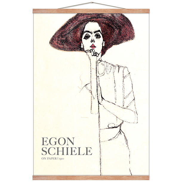 Egon Schiele. Portrt af en kvinde (nr. 2)