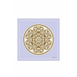 Spitze. Lila und braun