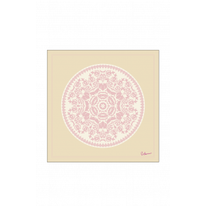 Spitze. Rose und Sand