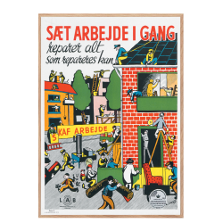 P, St arbejde i gang