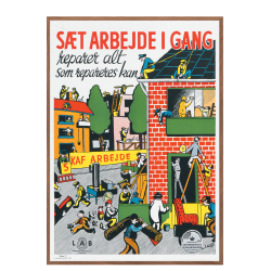 P, St arbejde i gang