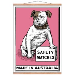 Safety Matches Pink, Small Box Art