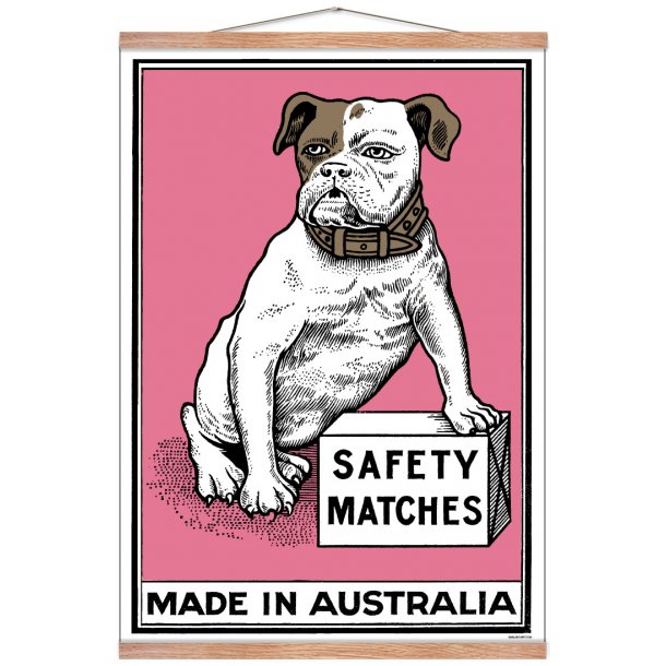 Safety Matches Pink, Small Box Art