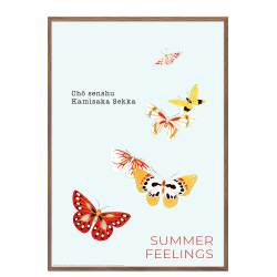 Sommerfugleplakat. Kamisaka Sekka (rd)