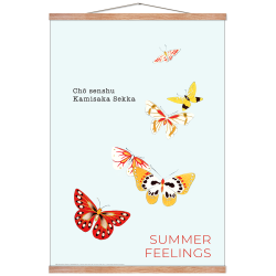 Sommerfugleplakat. Kamisaka Sekka (rd)