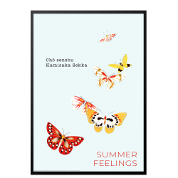 Sommerfugleplakat. Kamisaka Sekka (rd)