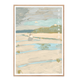 Edouard Vuillard. The Beach at Saint Jacut