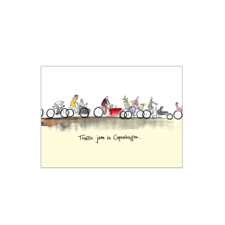 Traffic jam in Copenhagen