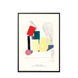 Vilhelm Lundstrm skitse (lille): Opstilling med gul kande