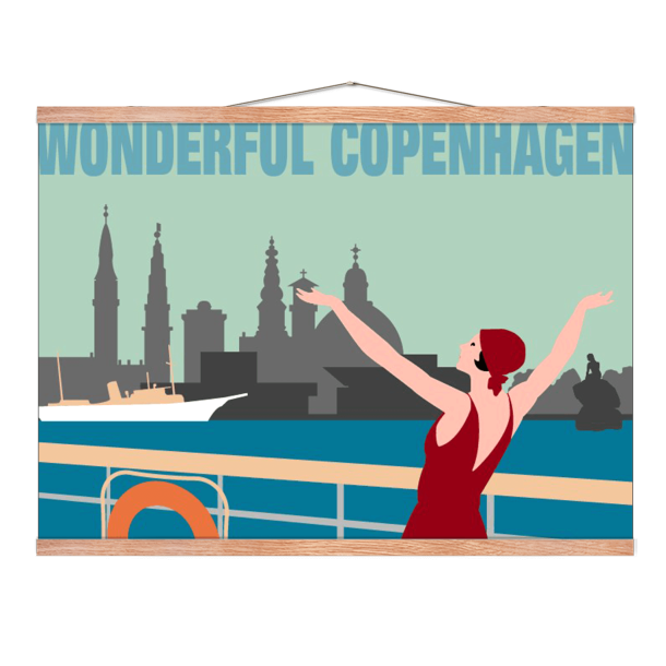 Andersen, - A - Wonderful Copenhagen - Plakater - Permild Rosengreen