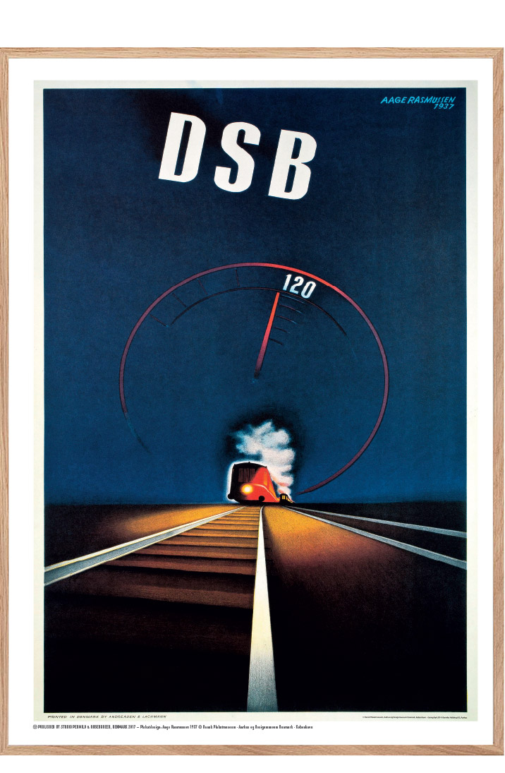 Rasmussen DSB 120 - Plakater - Permild