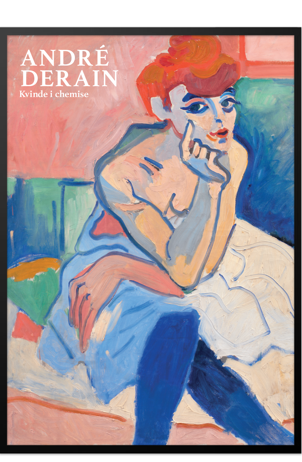 André Derain. Kvinde i chemise. Akustikbillede - - & Rosengreen
