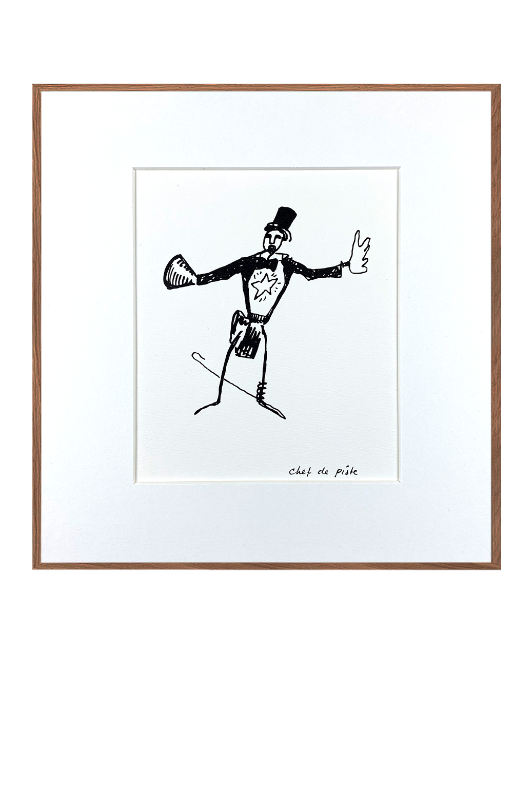 Alexander Calder. Le cirque, Chef de piste. - Plakater - Permild