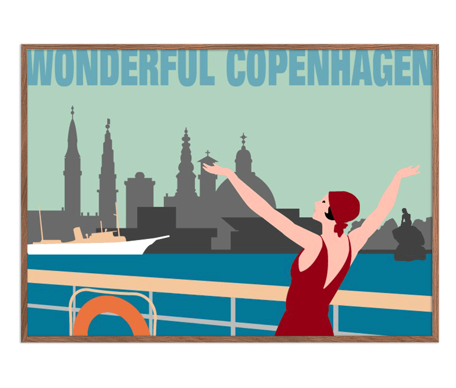 Andersen, - A - Wonderful Copenhagen - Plakater Permild & Rosengreen